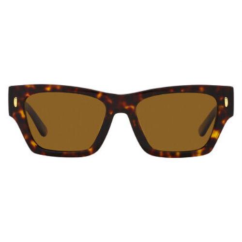 Tory Burch TY7169U Sunglasses Dark Tortoise Dark Brown Polarized 52mm