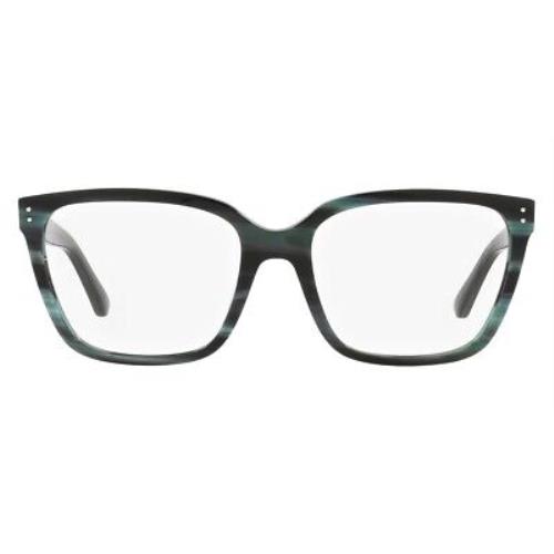 Tory Burch 0TY2120U Eyeglasses Women Blue Rectangle 52mm