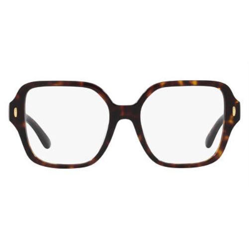 Tory Burch TY2134U Eyeglasses Women Dark Tortoise Square 54mm