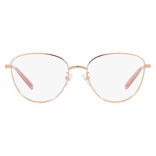 Tory Burch TY1082 Eyeglasses Women Rose Gold Oval 54mm