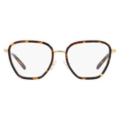Tory Burch TY1081 Eyeglasses Women Dark Tortoise Square 53mm