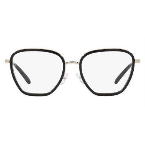 Tory Burch TY1081 Eyeglasses Women Black Square 53mm
