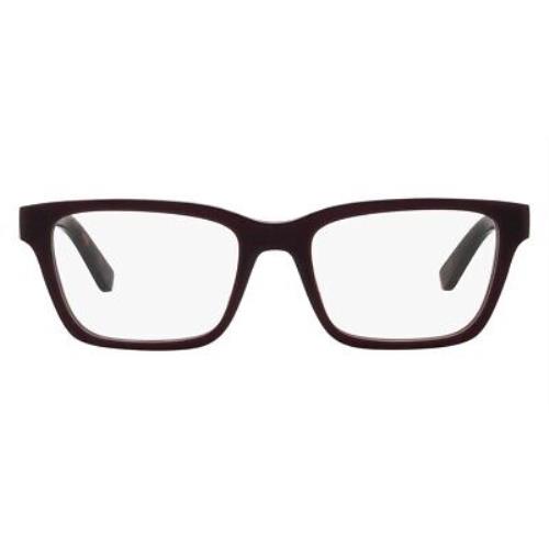 Tory Burch TY2118U Eyeglasses RX Women Oxblood Rectangle 52mm