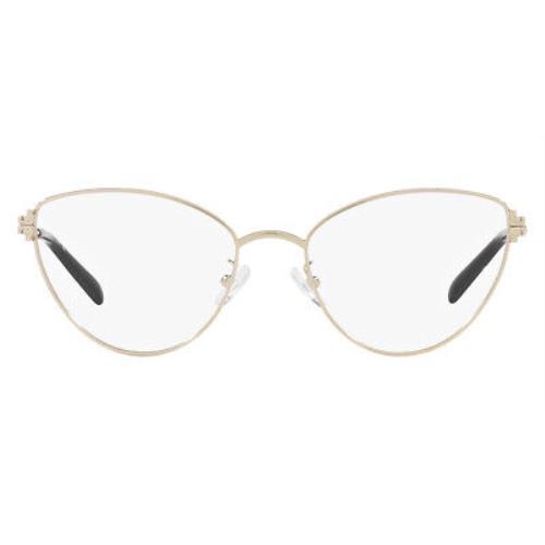 Tory Burch TY1080 Eyeglasses Women Gold Cat Eye 53mm