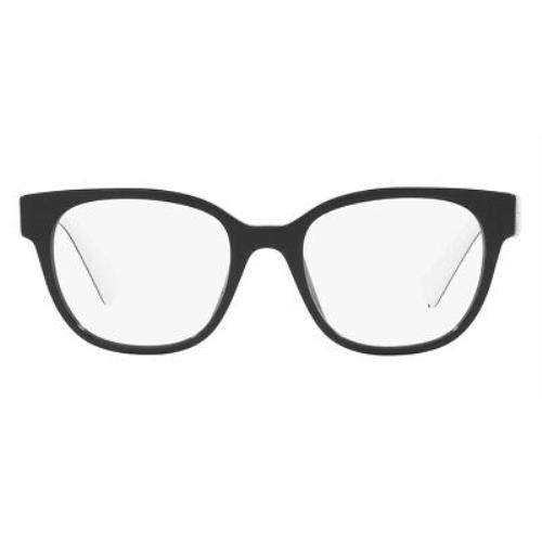 Miu Miu MU 02VV Eyeglasses Women Black Square 54mm