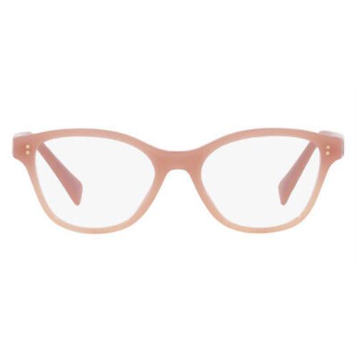 Miu Miu 0MU 02UV Eyeglasses Women Pink Square 54mm