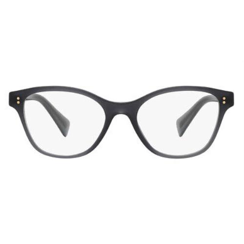 Miu Miu MU 02UV Eyeglasses Women Gray Square 52mm