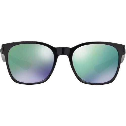 Oakley Sunglasses Garage Rock Polarized Black w/ Green Lenses OO9175-04