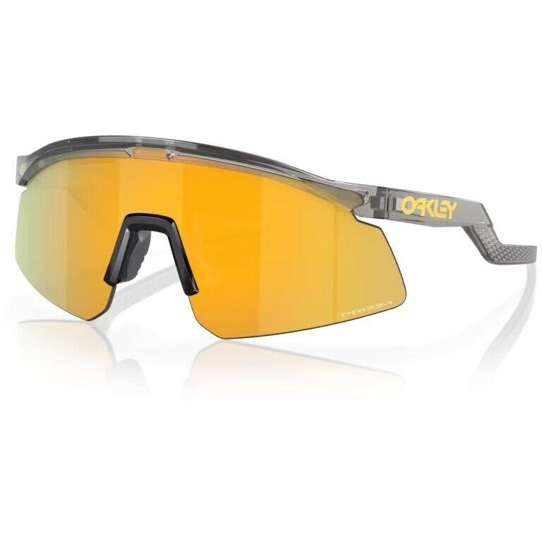 Oakley Hydra Sunglasses OO9229-1037 Grey Ink Frame W/ Prizm 24K Lens