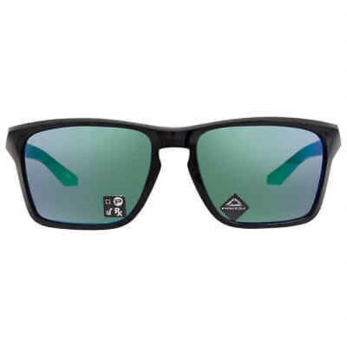 Oakley Sylas Prizm Jade Rectangular Men`s Sunglasses OO94489 44818 57 - Frame: