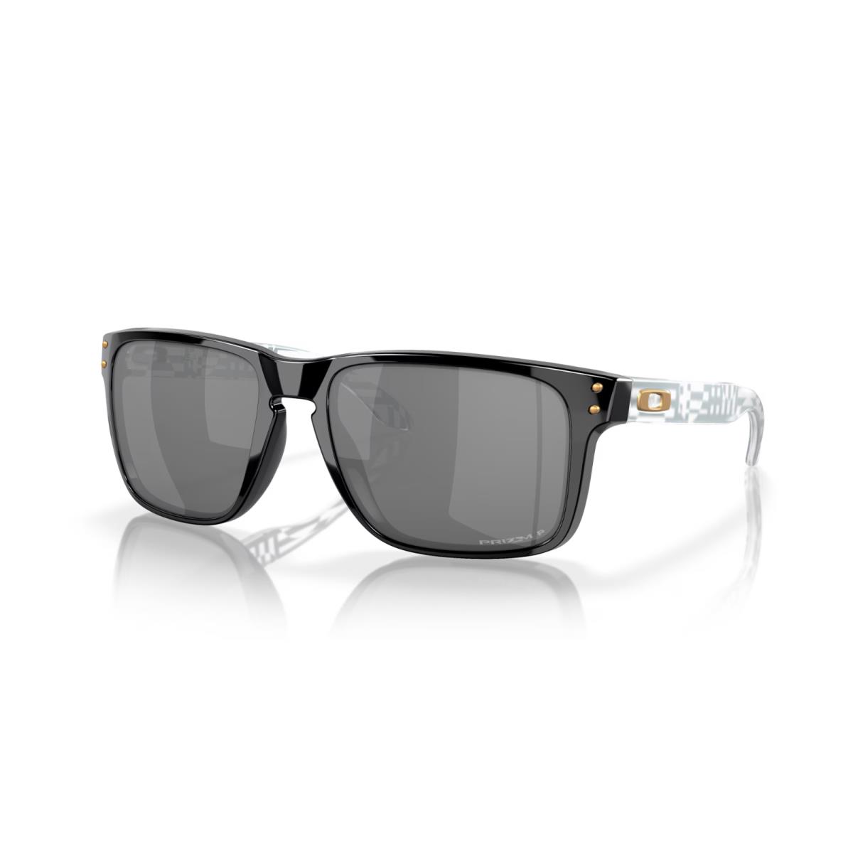 Oakley Holbrook XL Polarized Sunglasses OO9417-4359 Black W/ Prizm Black Lens