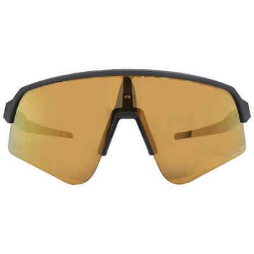 Oakley Sutro Lite Sweep Prizm 24K Mirrored Shield Men`s Sunglasses OO9465 946517 - Red