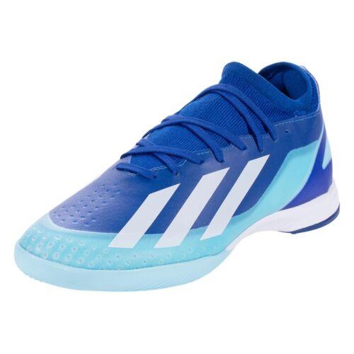 Adidas X Crazyfast 3 Indoor Men`s Soccer Football Shoe Messi Blue Cleats 341