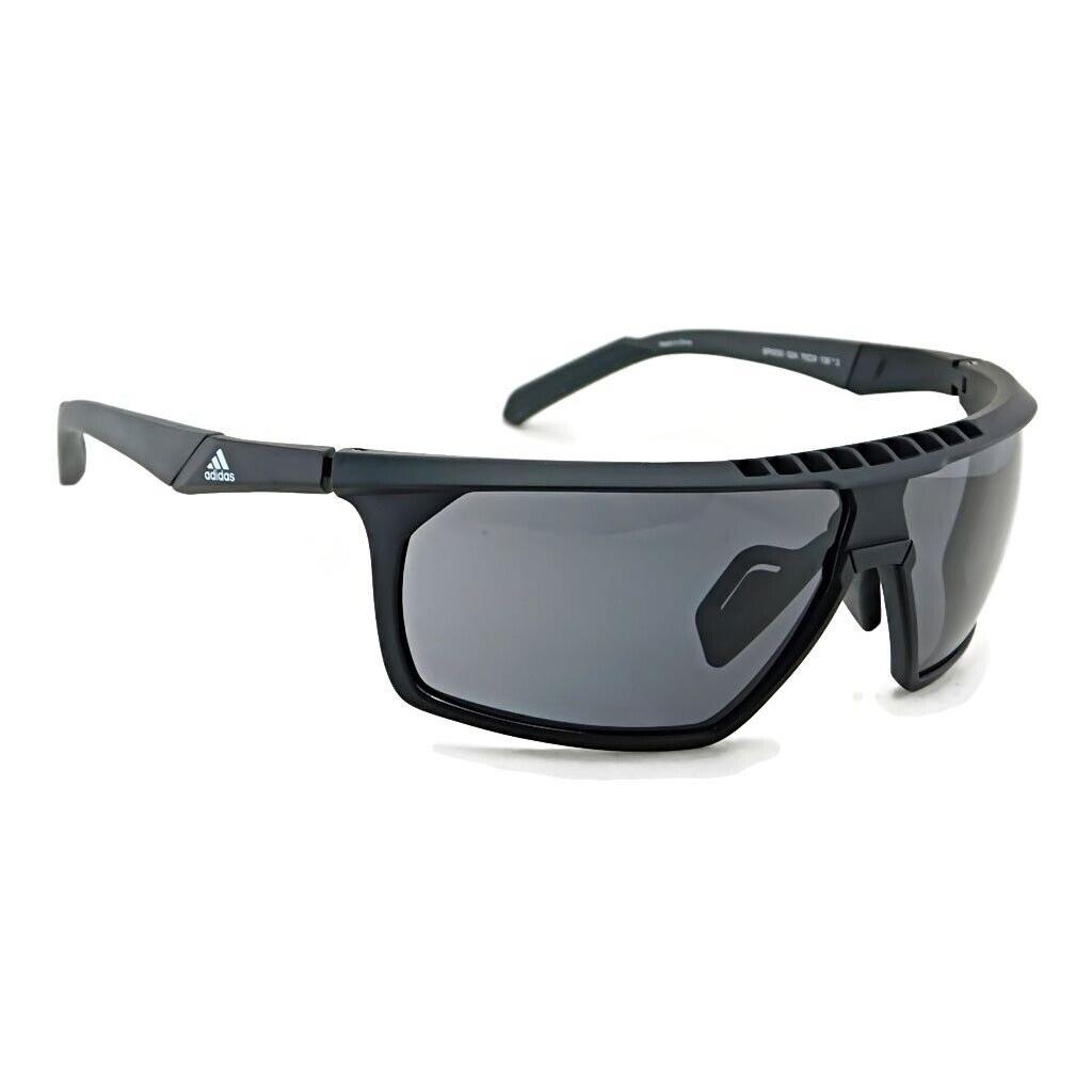Adidas Sport Sunglasses SP0030 02A - Matte Black / Grey Lens
