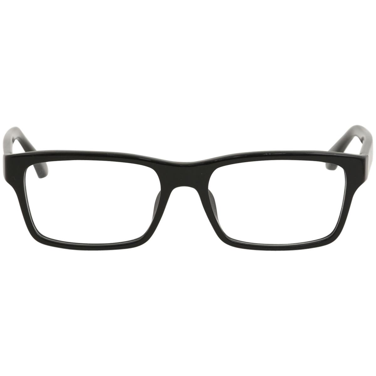 Emporio Armani Men`s Eyeglasses EA3050F EA/3050/F 5017 Black Optical Frame 55mm