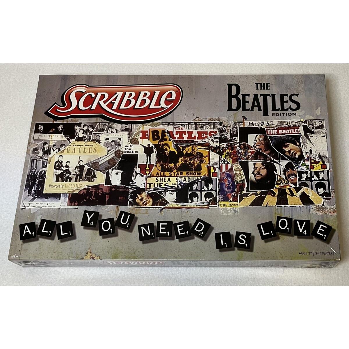 Hasbro Scrabble Beatles Edition Board Game - All You Need IS Love