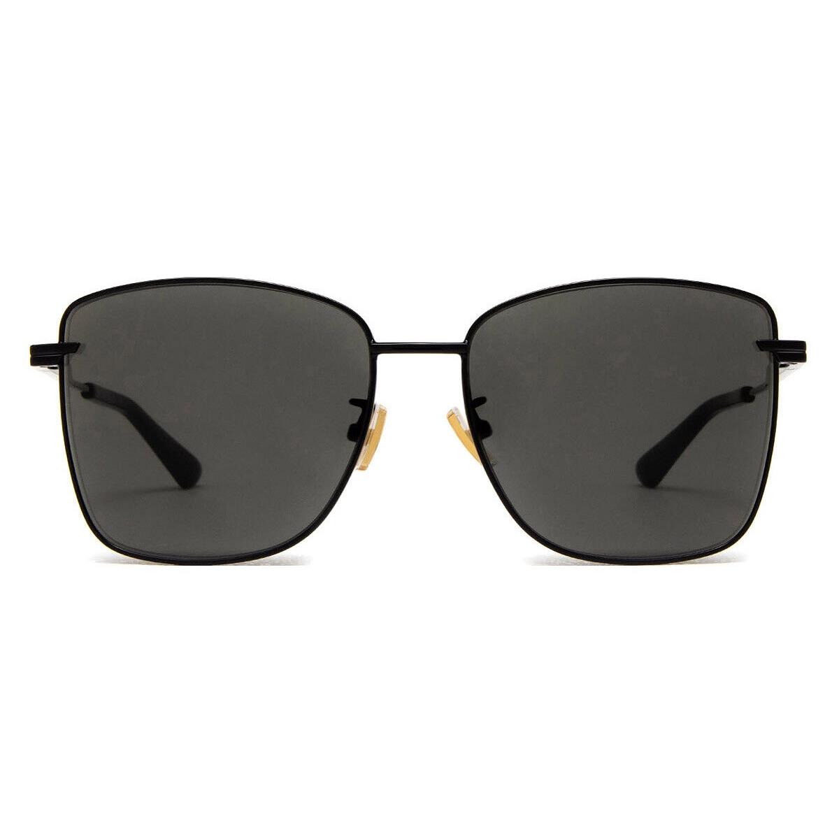 Bottega Veneta BV1237S Sunglasses Women Black / Gray 57mm