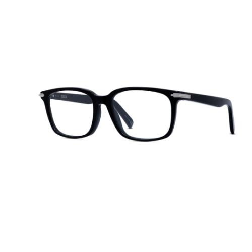 Christian Dior Blacksuito SI 1000 Black Square Men`s Eyeglasses - Frame: Black