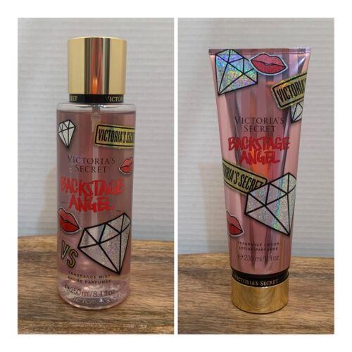 Victoria`s Secret Backstage Angel Fragrance Mist and Lotion