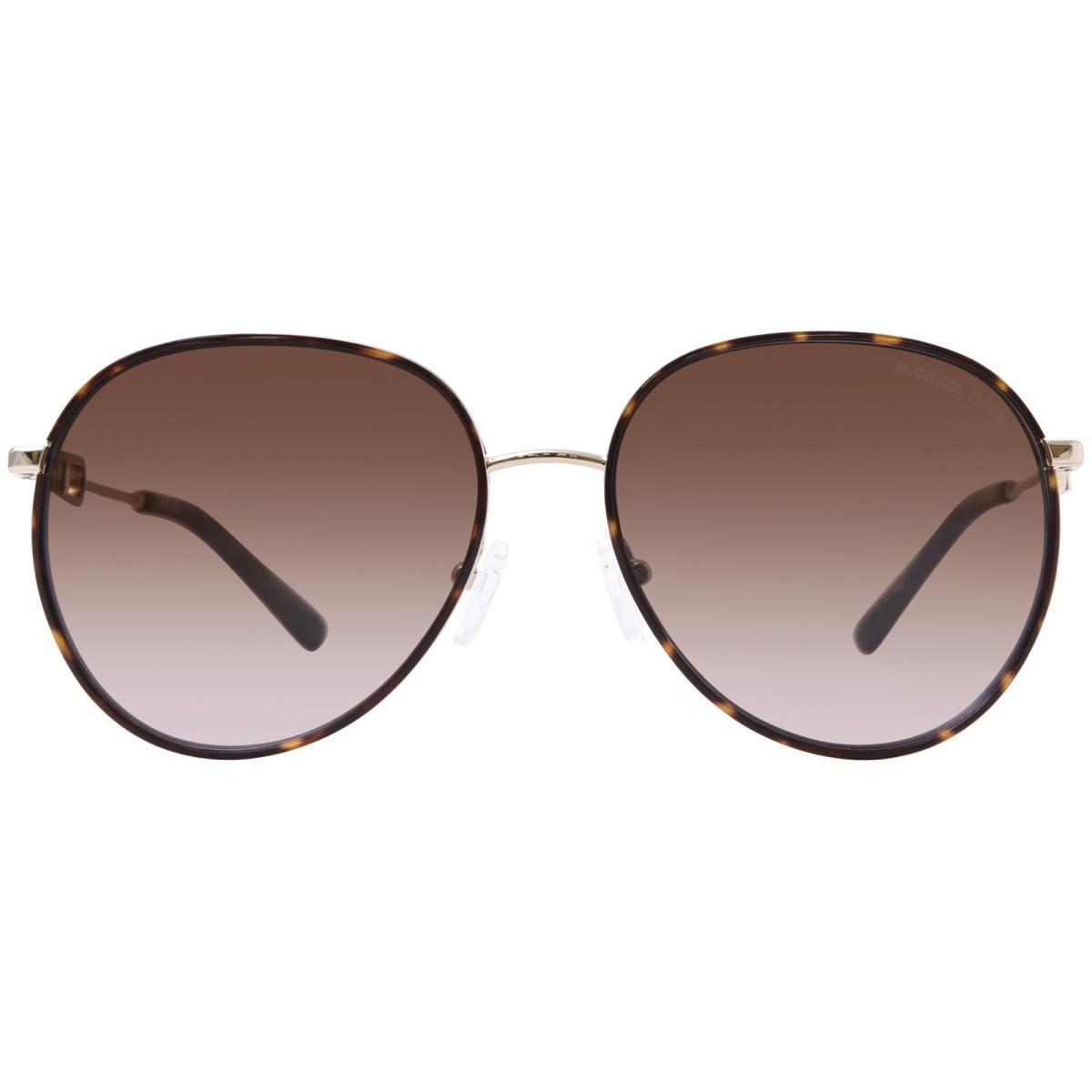 Michael Kors Empire MK1128J 101413 Sunglasses Women`s Gold/brown Gradient 58mm