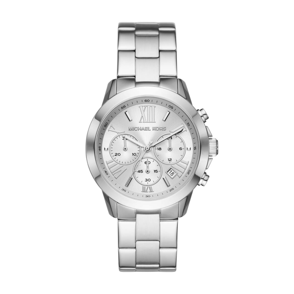 Michael Kors Brynn Chronograph Silver-tone Stainless Steel Women`s Watch MK6731