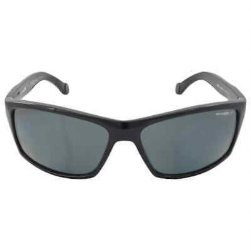 Arnette Polarized Grey Rectangular Men`s Sunglasses AN4207 4181 61