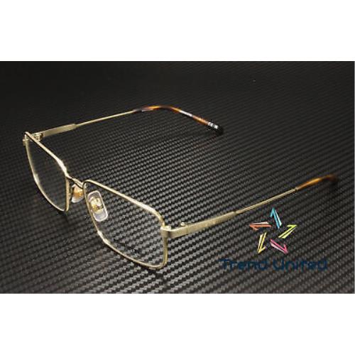 Arnette AN6129 739 Rectangle Brushed Light Gold Demo Lens 54 mm Men`s Eyeglasses