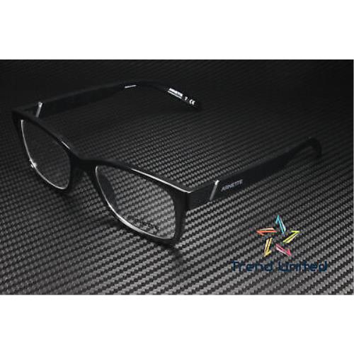 Arnette AN7180 41 Pillow Shiny Black Demo Lens 51 mm Men`s Eyeglasses