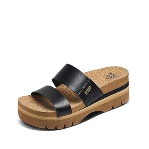 Reef Womens Sandals Cushion Vista Higher Black 10