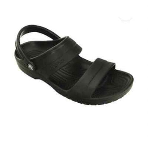 Crocs Mens Black Classic Sandal Size 13M