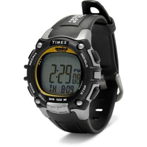 Timex Ironman 100-Lap Men`s Digital Watch Black/silver