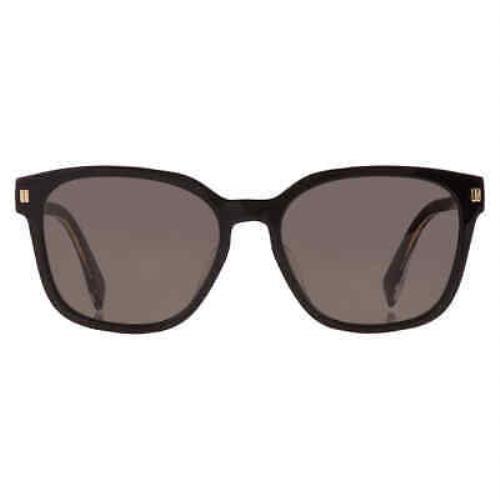Fendi Smoke Square Men`s Sunglasses FE40001U 01A 55 FE40001U 01A 55