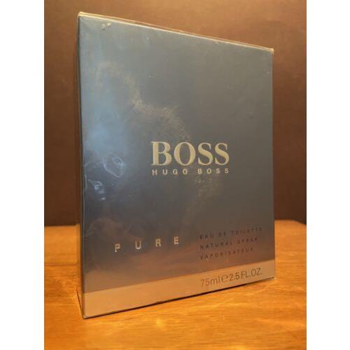 Boss Pure BY Hugo Boss 2.5 OZ / 75 ML Eau de Toilette Spray For Men Box