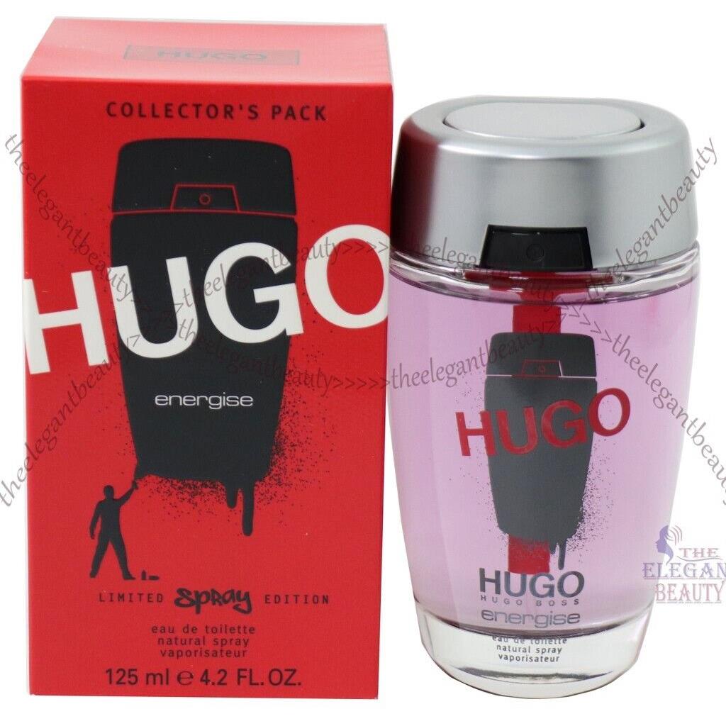 Hugo Energise Collector`s Pack Limited Edition 4.2 oz Edt Spray