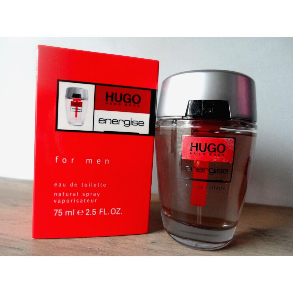 Hugo Energise Hugo Boss For Men Edt Spray 2.5 oz / 75 ml Formula