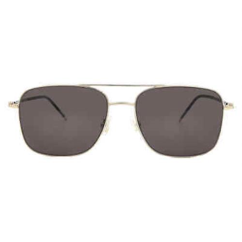 Hugo Boss Dark Grey Square Men`s Sunglasses Boss 1310/S 0J5G/IR 58