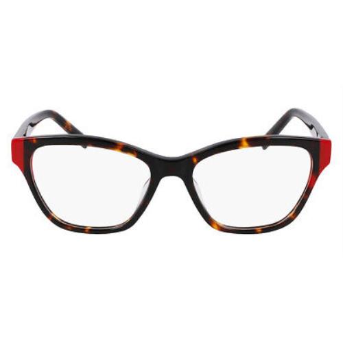 Dkny Dkn Eyeglasses Women Dark Tortoise/red 53mm