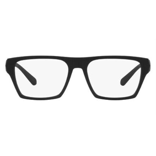 Armani Exchange AX3097F Eyeglasses Men Matte Black Square 55mm