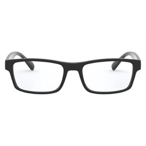 Armani Exchange AX3070 Eyeglasses RX Men Black Rectangle 55mm