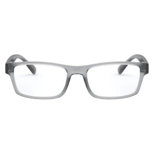 Armani Exchange AX3070 Eyeglasses RX Men Gray Rectangle 55mm