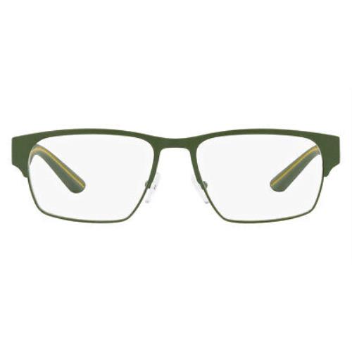 Armani Exchange AX1059 Eyeglasses Matte Olive/lime 56mm