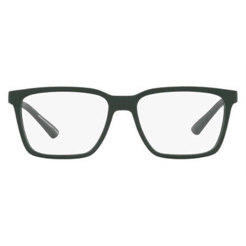 Armani Exchange AX3103 Eyeglasses Matte Green/white 55mm