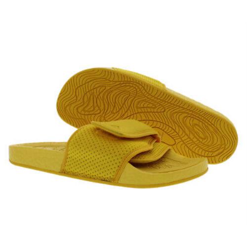 Adidas Pw Chancletas Hu Mens Shoes Size 10 Color: Sun Yellow