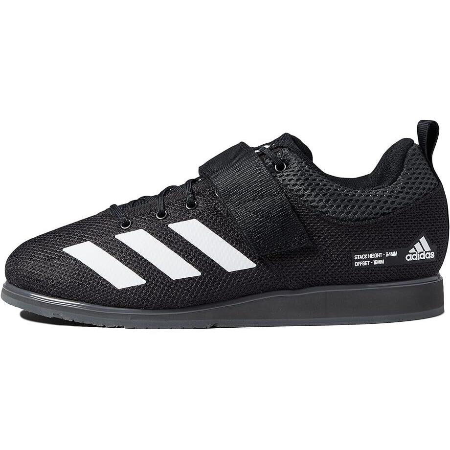 Adidas Men`s 11 Powerlift 5 Weightlifting Shoes in Black - Black