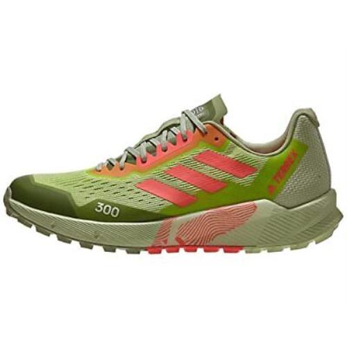 Adidas Men`s Terrex Agravic Flow 2 Trail Running Shoes Green Size 10