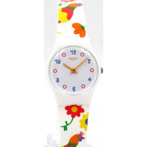 Swiss Swatch Originals Polletto Silicone Petite Multicolored Watch 25mm LW154