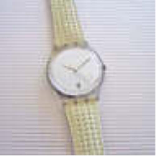 Oseille Lovely Swatch w Date Basketweave Band-nib