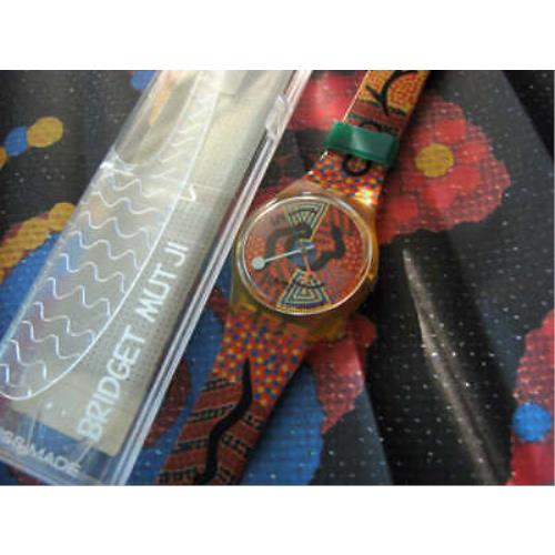 Wanayarra Tjukurrpa Swatch Aboriginal Australian Art By Bridget Mutji/nib-rare