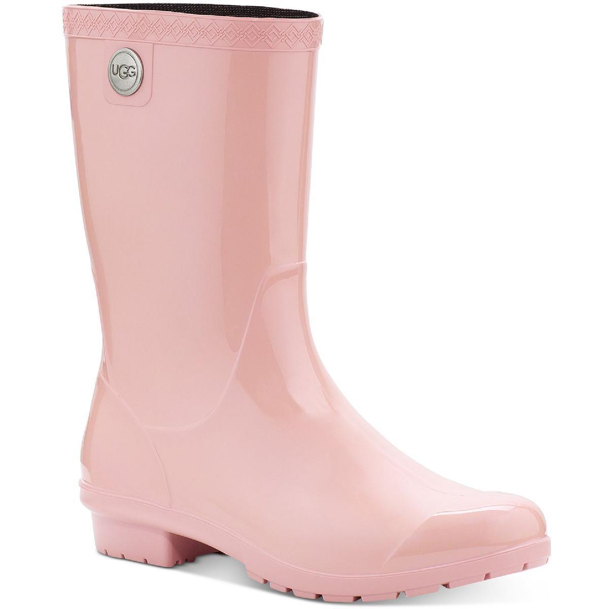 Ugg Womens Sienna Rubber Mid-calf Fashion Rain Boots Shoes Bhfo 9123 Shell
