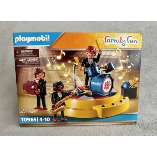 Playmobil Family Fun Circus Band Building Set 70965